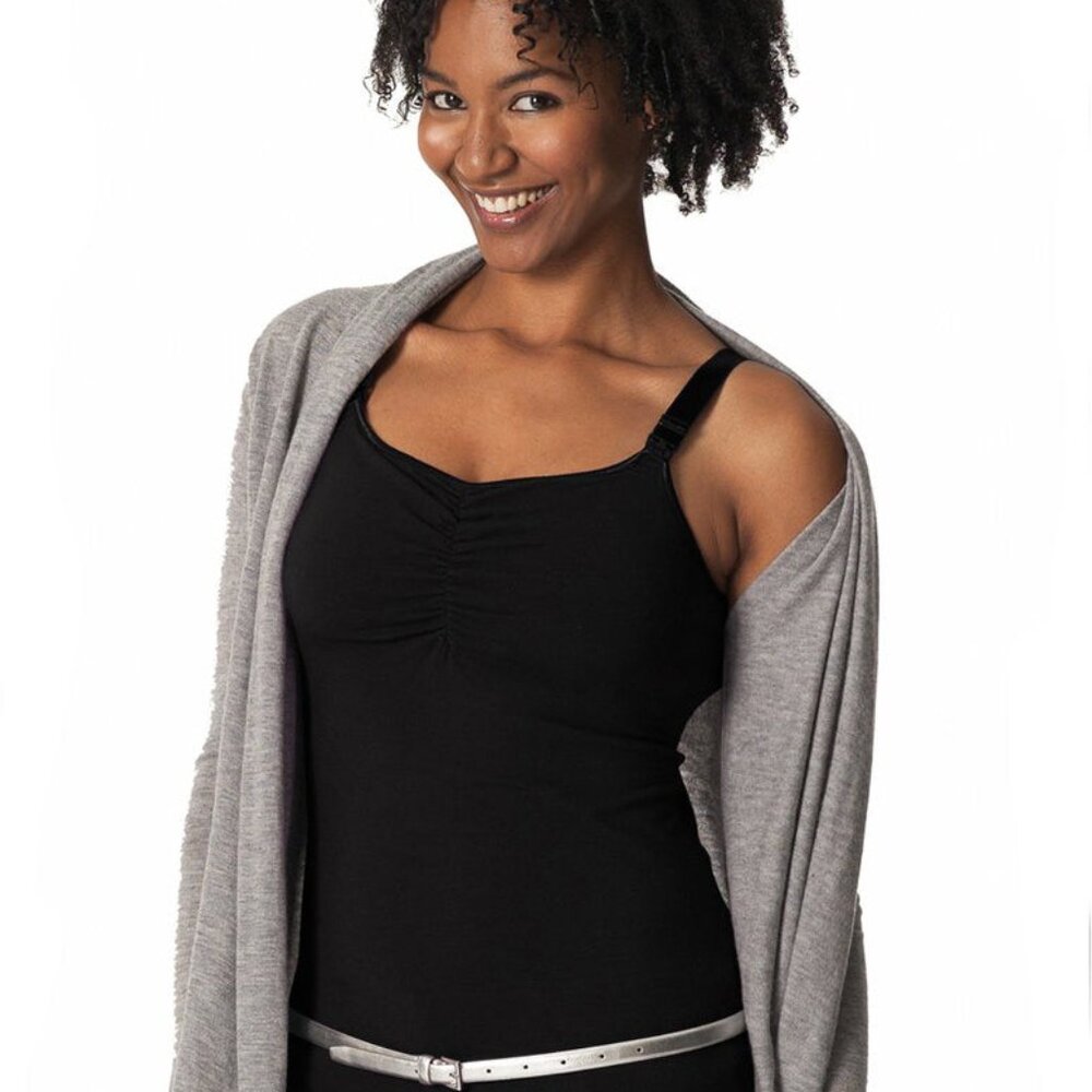 3/$30 Glamourmom Nursing Bra Full Bust Long Top